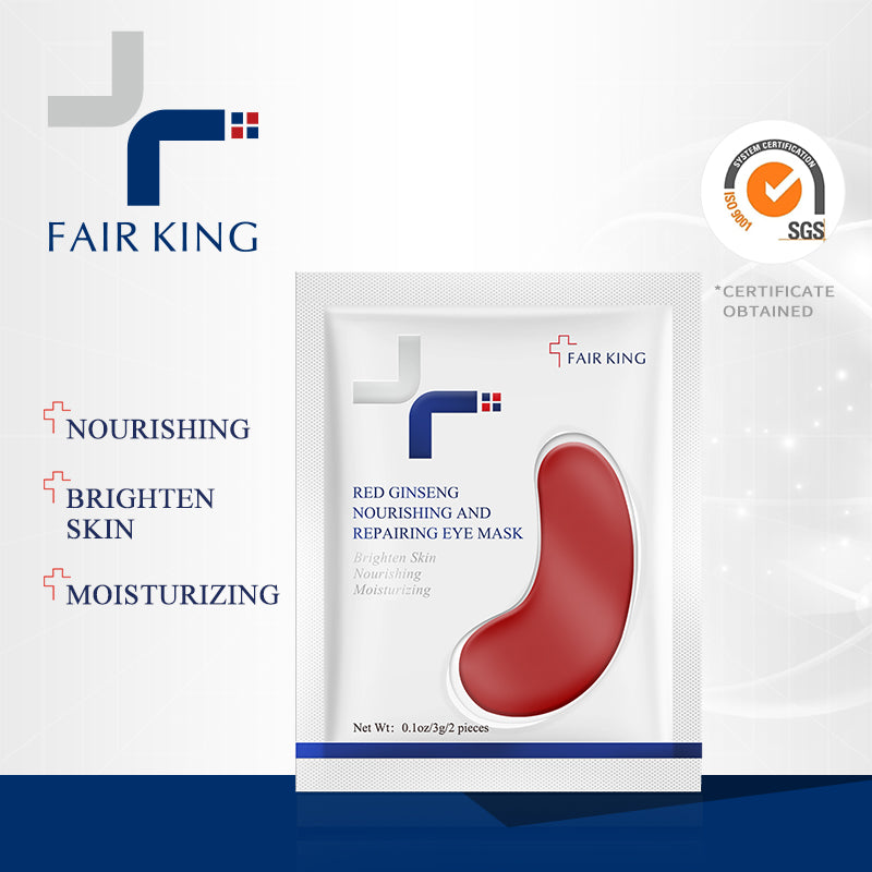 FAIR KING RED GINSENG NOURISHING AND REPAIRING EYE MASK 10PCS