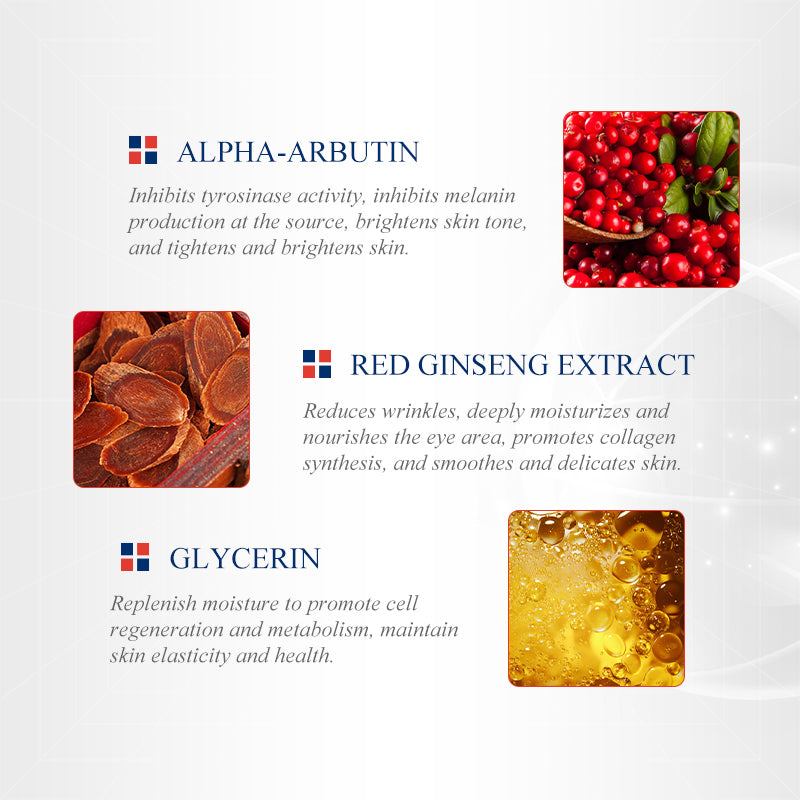 FAIR KING RED GINSENG NOURISHING AND REPAIRING EYE MASK 10PCS