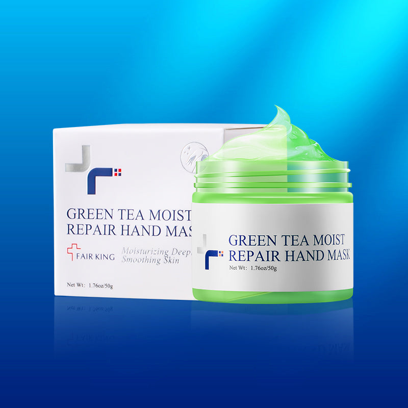 FAIR KING GREEN TEA MOIST REPAIR HAND MASK