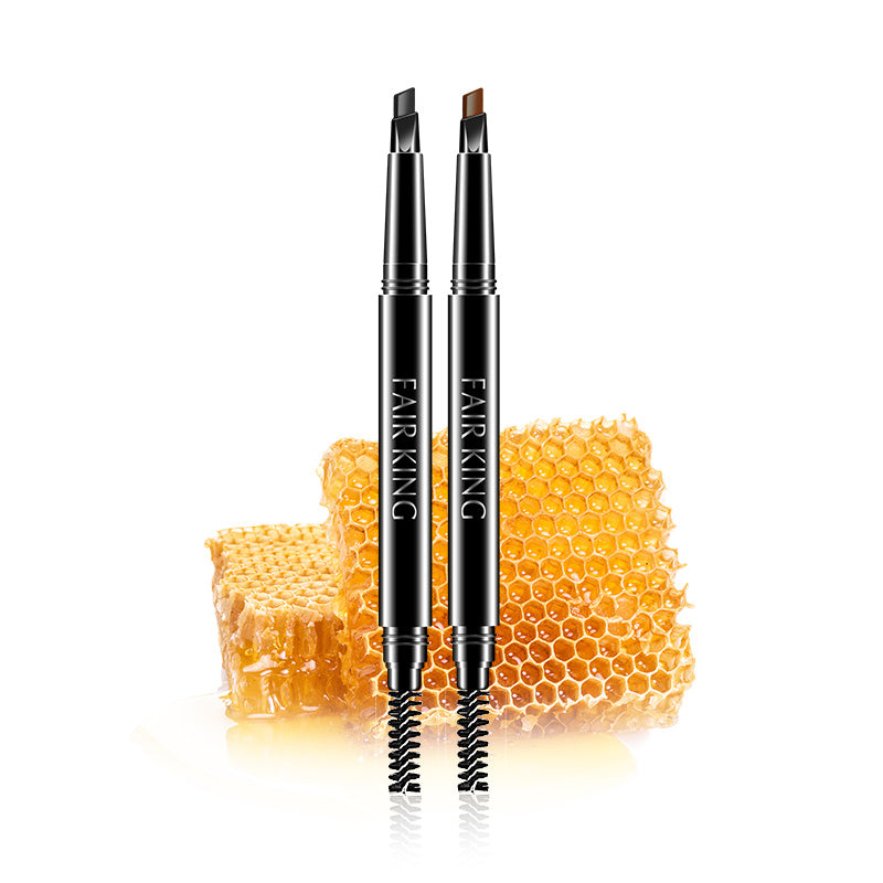 DOUBLE-HEADED AUTOMATIC EYEBROW PENCIL