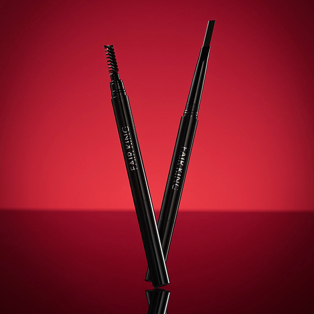 DOUBLE-HEADED AUTOMATIC EYEBROW PENCIL