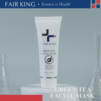 FAIR KING Green Tea Facial Blackhead Remover Mask Acne Treatment Nose Oil Control Mud Repair Pore- 1.4 oz/40g